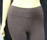 0102 - MARROM MESCLA (LEGGING COTTON - COS LARGO - CAPRI)